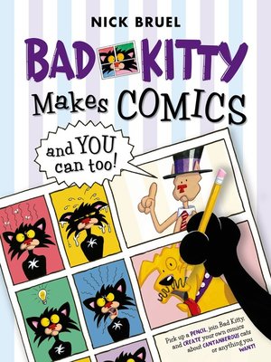cover image of Bad Kitty Makes Comics . . . and You Can Too!